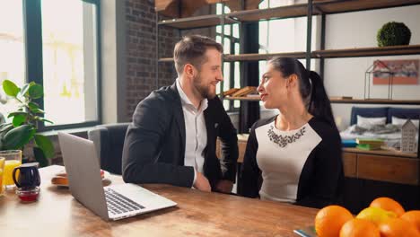 Footage-of-the-colleagues-discussing-their-relationship