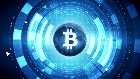 Bitcoin-Symbol-HUD-Hologram-Blue-Digital-Background