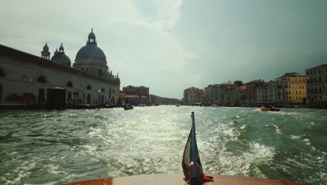 Cruise-on-the-famous-Grand-Canal-in-Venice.-POV-video