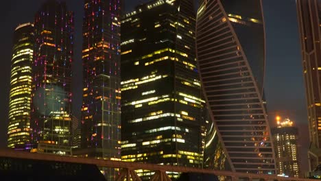 Illuminated-Night-Lights-Business-District