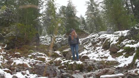 Girl-in-the-Mountains