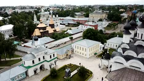 Paisaje-pintoresco-de-la-ciudad-de-Murom,-en-Río-de-Oka