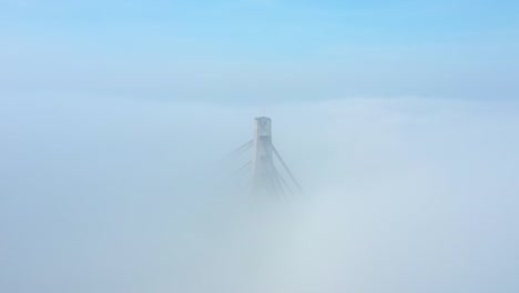 Aerial-View-Of-The-Foggy-Kyiv-City-In-Autumn.-HD