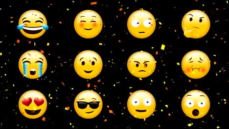 Diferentes-emojis-con-diferentes-expresiones