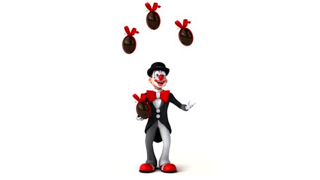 Lustige-Clown---3D-Animation