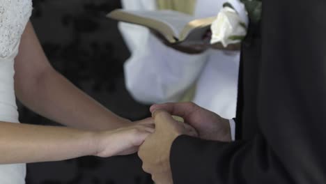 Bride-and-groom-exchanging-vows