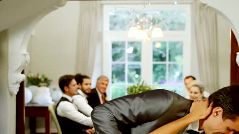 Bride-and-groom-dancing-while-guests-watching-them-4K-4k