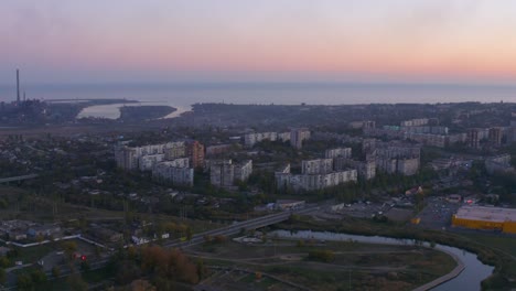 Residential-area-in-the-seaside-town