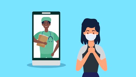 doctor-in-smartphone-telemedicine-animation