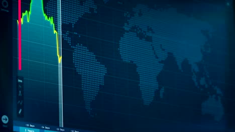 Libra-cayendo-frente-al-dólar-estadounidense,-moneda-británica,-perdiendo-su-valor,-crisis