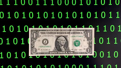 uns-Dollar-Banknote-unter-Binärcode-Hintergrund