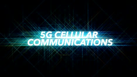 Líneas-digitales-tecnología-palabra---comunicación-celular-5G