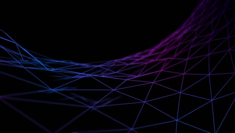 3D-Wireframe-Abstract-Background-Animation-With-Moving-Lines