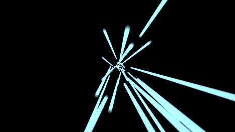 Hyperspace-Blue-lines.-Seamless-loop