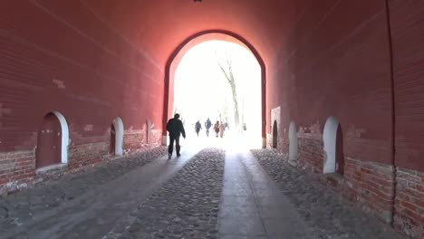 Peter-und-Paul-Festung-Timelapse-Hyperlapse.-Sankt-Petersburg,-Russland.-Timelapse-in-Bewegung.