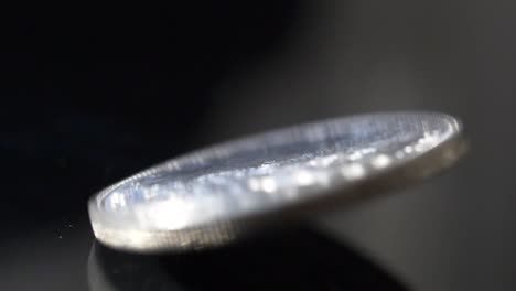 Spinning-American-Quarter-Coin-Slow-Motion-Closeup