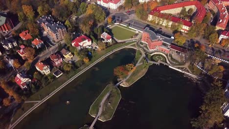 The-pond-Float-in-Kaliningrad,-Russia