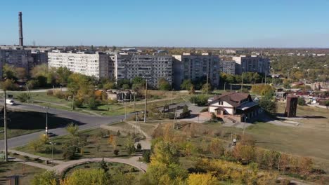 Mariupol-Ucrania.-Vista-desde-la-vista-aérea-de-los-edificios-de-la-ciudad