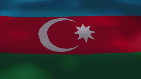 Azerbaijan-National-Flag---Waving