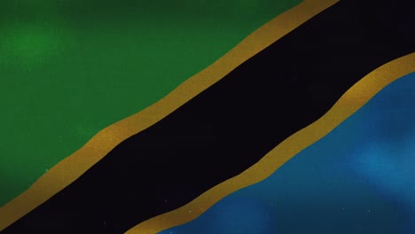 Bandera-Nacional-de-Tanzania-agitando