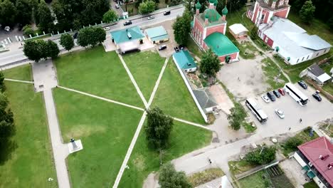 Aerial-view-of--Spaso-Preobrazhensky-cathedral