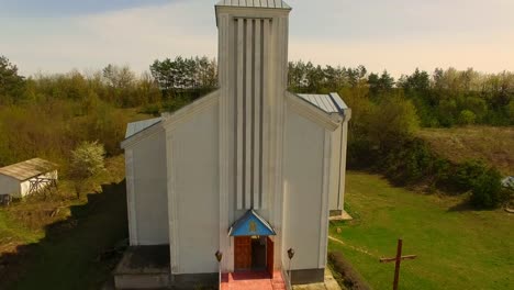 great-and-magnificent-Catholic-temple.-Shooting-from-the-air.