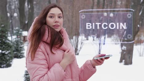 Red-haired-girl-with-hologram-Bitcoin