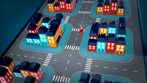 Self-driving-concept---3D-Animation