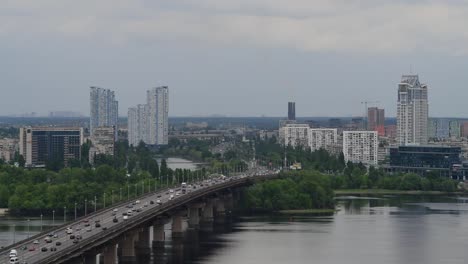 Kiev-Ukaine-Dnipro-river-left-coast-panorama-spring-landscape