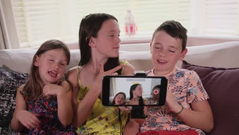 Young-children-recording-a-video-for-social-media