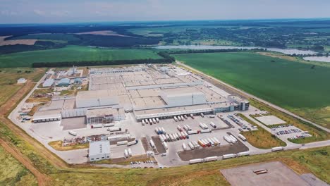 Aerial-Shot-of-Industrial-Warehouse.