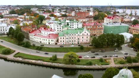 Cityscape-of-Vyborg.-Russia