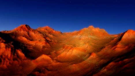 No-Mans-Land---A-fly-through-animation-showing-a-lifeless-rocky-exoplanet-bathed-by-sunlight-during-early-evening