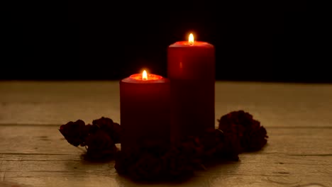 Lights-red-candles,-romantic-theme