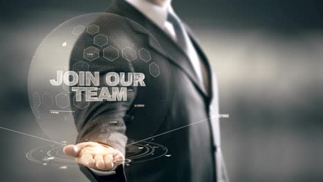 Join-Our-Team-with-hologram-businessman-concept