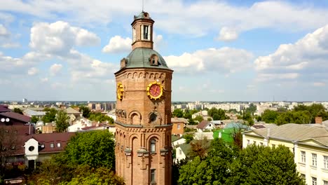 Famosa-Torre-de-agua-en-Vinnytsia,-Ucrania