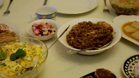 Easter-table-with-traditional-dishes