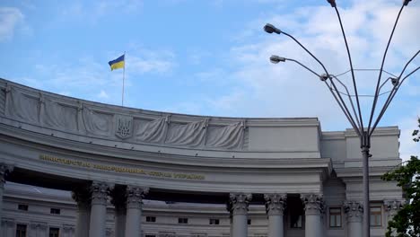 The-building-of-the-Ministry-of-Foreign-Affairs-in-Kiev