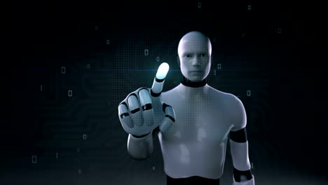 Robot,-cyborg-touching-screen-in-digital-interface-background-4K-size-movie.1.