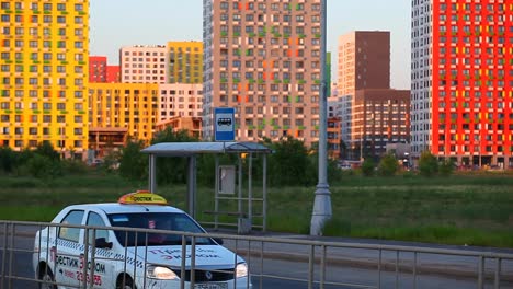 Moskau-Stadt-Straße-road