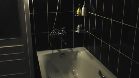 Moderno-cuarto-de-baño-negro