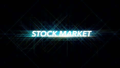 Digital-Lines-Tech-Word---STOCK-MARKET