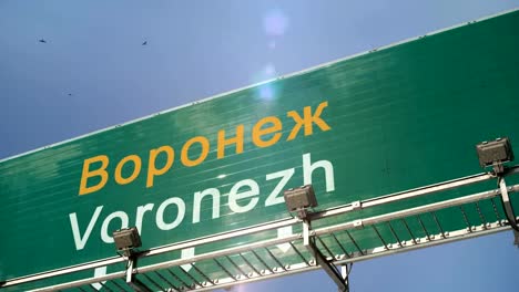 Voronezh-de-aterrizaje-de-avión