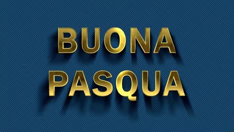 Colored-particles-turn-into-blue-background-and-text---Buona-Pasqua