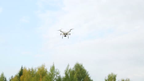 el-Quadcopter-está-disparando