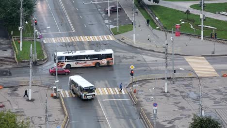 timelapse-top-view-of-the-city-road-intersections