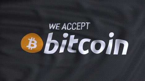 bitcoin-crypto-currency-white-flag-waving-animation-video-logo