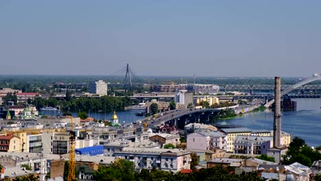 Panorama-Videobild-Stadtbild-Top-Ansicht