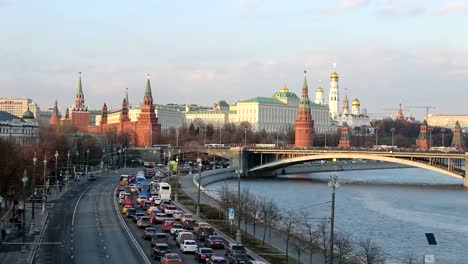 Moscow-in-the-evening,-Russia