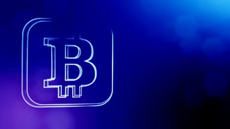 Bitcoin-icono-digital.-Fondo-financiero-hecho-de-partículas-de-brillo-como-holograma-vitrtual.-Animación-loop-3D-brillante-con-la-profundidad-de-campo,-bokeh-y-copia.-Fondo-azul-1